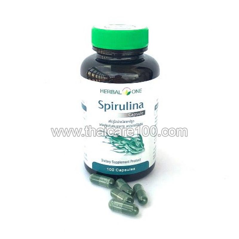 Капсулы Спирулины Spirulina Herbal One