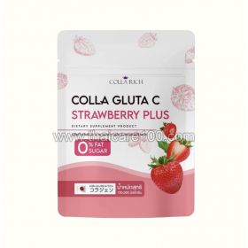 Комплекс для красоты кожи Colla Rich Colla Gluta C Strawberry Plus Collagen