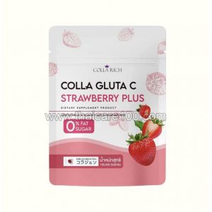 Комплекс для красоты кожи Colla Rich Colla Gluta C Strawberry Plus Collagen