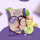 Отбеливающее мыло от целлюлита Gold White Scrub Chanya Soap