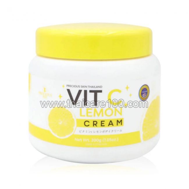 Крем для тела Precious Skin Vit C Lemon Cream