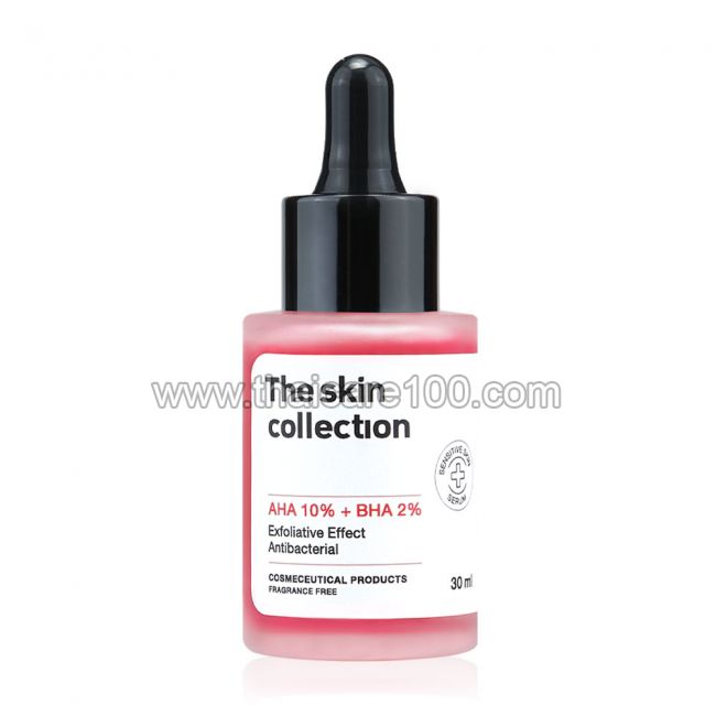 Отшелушивающая сыворотка с аминокислотами The Skin Collection Serum AHA10% + BHA2%