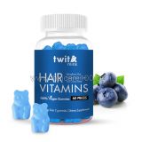 Витамины для волос Twitamins Hair Vitamin Gummies 60 желе