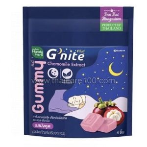 Мармеладки для сна с ромашкой и вкусом мангостина Handy Herb G’nite Gummy
