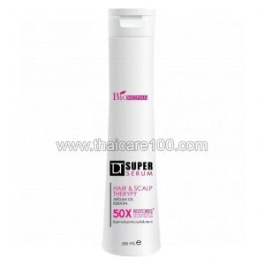 Сыворотка для восстановления волос Biowoman D Super Serum с кератином и аргановым маслом 