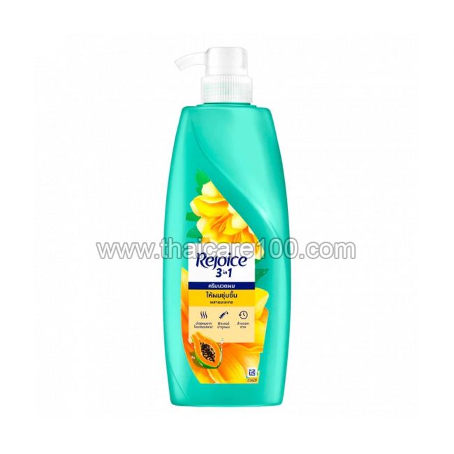 Увлажняющий кондиционер для сухих волос с экстрактом папайи Rejoice Moisture Smooth 370 мл