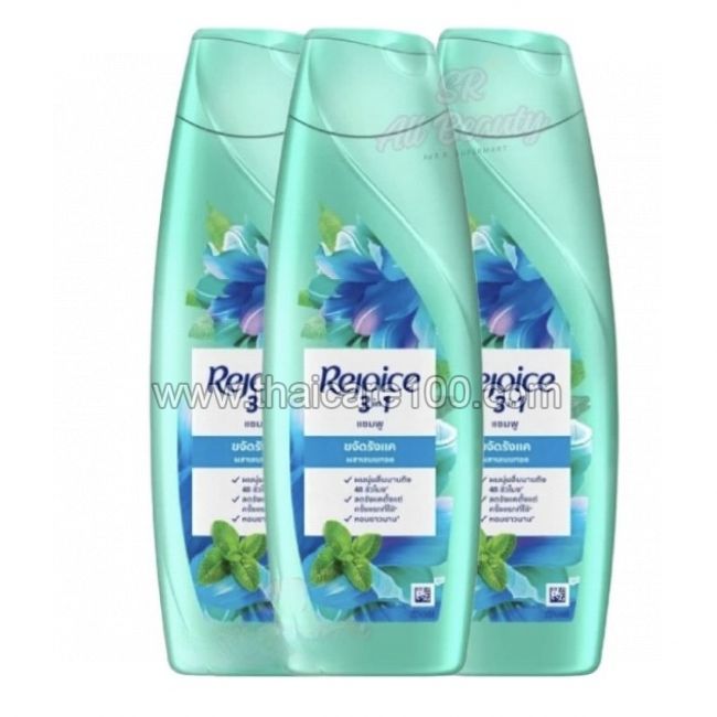 Шампунь против перхоти с ментолом для мягкости волос Rejoice Anti-Dandruff 3 шт