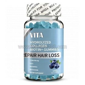 Витамины для волос Vita Hair Vitamin Gummies 60 желе