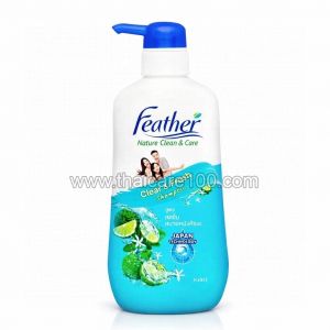 Шампунь для жирных волос Feather Clear & Fresh Shampoo с каффир-лаймом