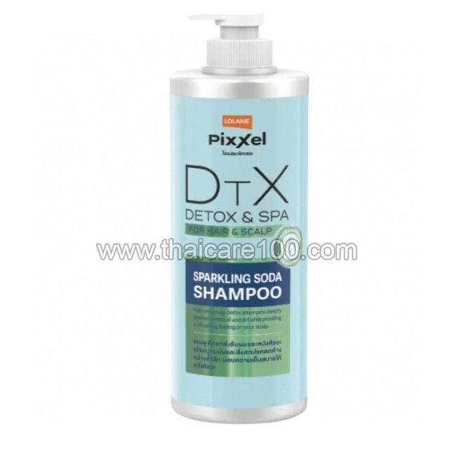Релакс-шампунь для волос Lolane Pixxel Detoxifier Hair & Scalp Soda Spa