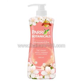 Гель для душа с цветочным ароматом Parrot Shower Cream White Tanaka Fragrance