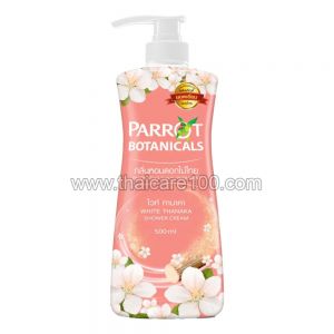 Гель для душа с цветочным ароматом Parrot Shower Cream White Tanaka Fragrance