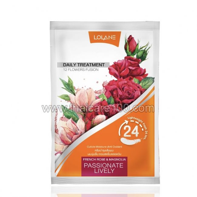 Крем-лечение для волос Пион и Жасмин Lolane Daily Treatment 12 Flowers