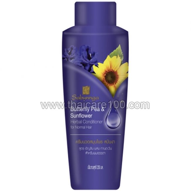 Кондиционер для нормальных волос Sabunnga Butterfly Pea & Sunflower Conditioner