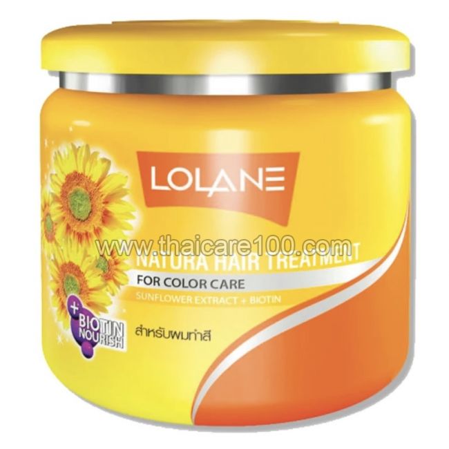 Маска для сухих и окрашенных волос Lolane Natura Hair Treatment Sunflower  