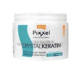 Маска для поврежденных волос Lolane Pixxel Hair Spa Mask Crystal Keratin