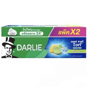 Зубная паста Дарли с мятой и лимоном Darlie All Shiny White Lemon Mint Fluoride (2*140 гр)