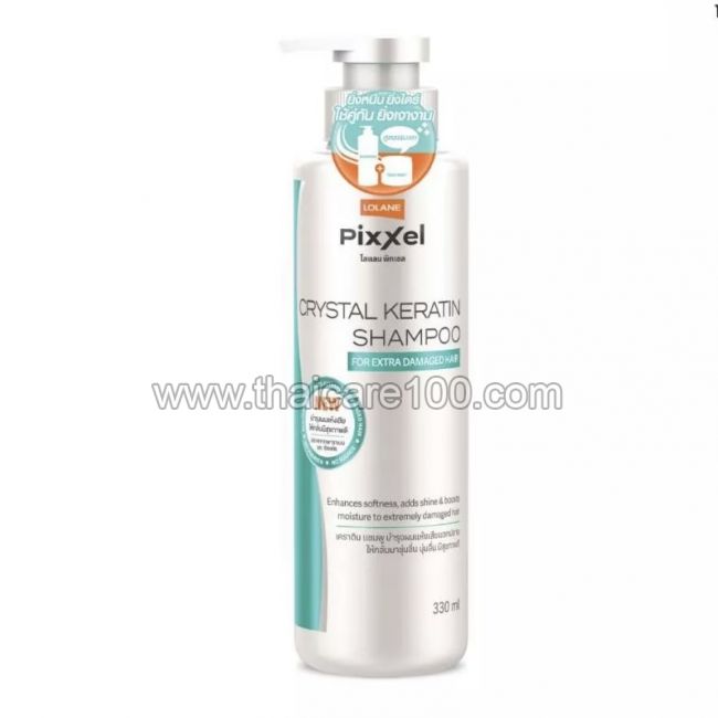 Кератиновый шампунь Lolane Pixxel Crystal Keratin Shampoo
