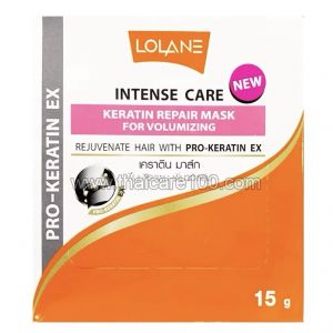 Кератиновая маска Lolane Intense Care для волос лишенных объема