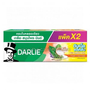 Набор зубной пасты с фтором Darlie Double Action Fluoride Toothpaste (2*140 гр)