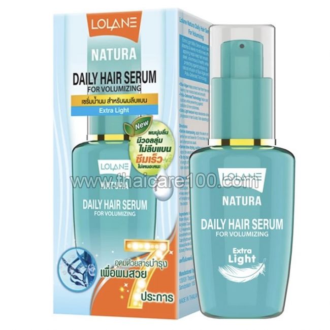 Молочная сыворотка для жирных волос Lolane Natura Milky Serum