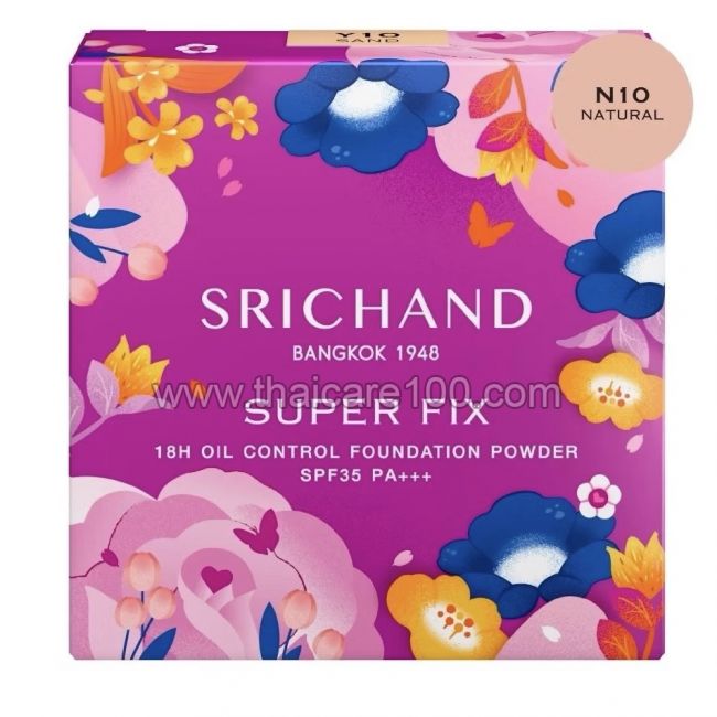 Тональная пудра Srichand Super Fix 18H Oil Control Foundation Powder