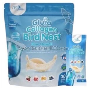 Коллаген с птичьими гнездами Manee Gluta Collagen Bird Nest  
