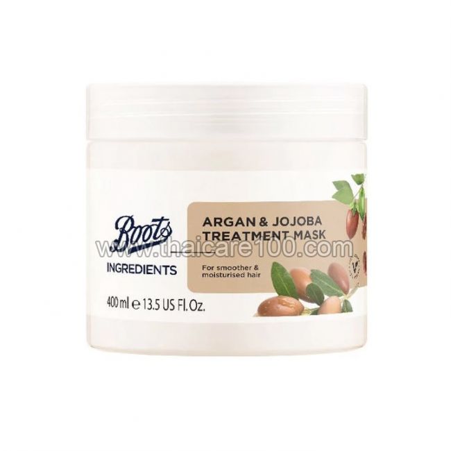 Маска жожоба+аргановое масла Boots Ingredients Intensive Treatment Mask Argan Oil & Jojoba Oil 