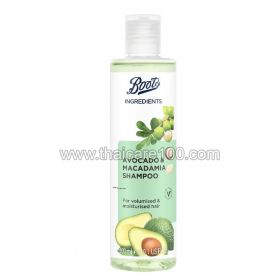 Шампунь с авокадо и Макадамия Ingredients от Boots для тонких и сухих волос