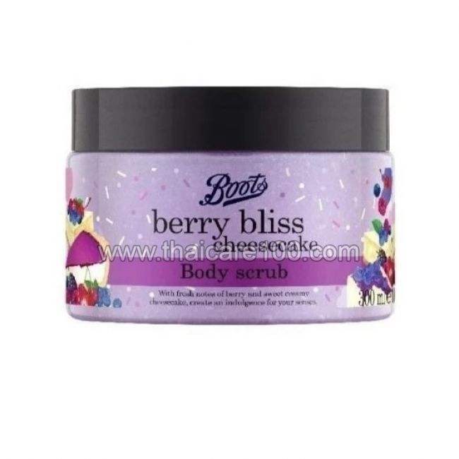 Скраб для тела Boots Berry Bliss Cheesecake Body Scrub