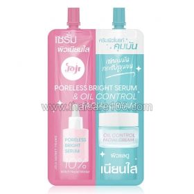 Крем и сыворотка для сужения пор Joji Poreless Serum & Oil Control Cream