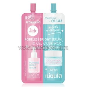 Крем и сыворотка для сужения пор Joji Poreless Serum & Oil Control Cream