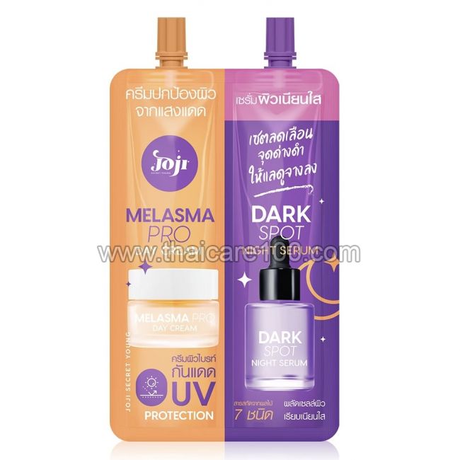 Крем и сыворотка Joji Melasma Pro Day Cream & Dark Spot Night Serum