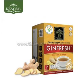 Имбирный чай Instant Ginger 100% Ranong Tea низкий сахар 7 саше