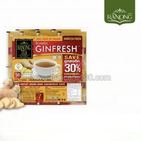 Имбирный чай Instant Ginger 100% Ranong Tea низкий сахар 50 саше