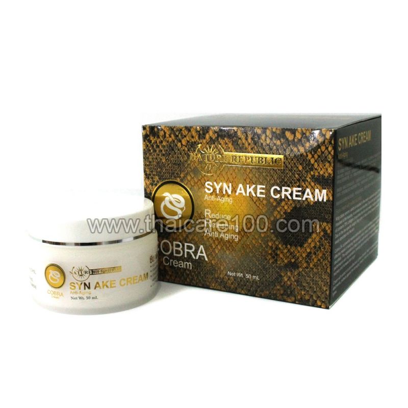 Антивозрастной крем для лица с пептидами змеиного яда Syn-Ake Intensive Cobra Cream 