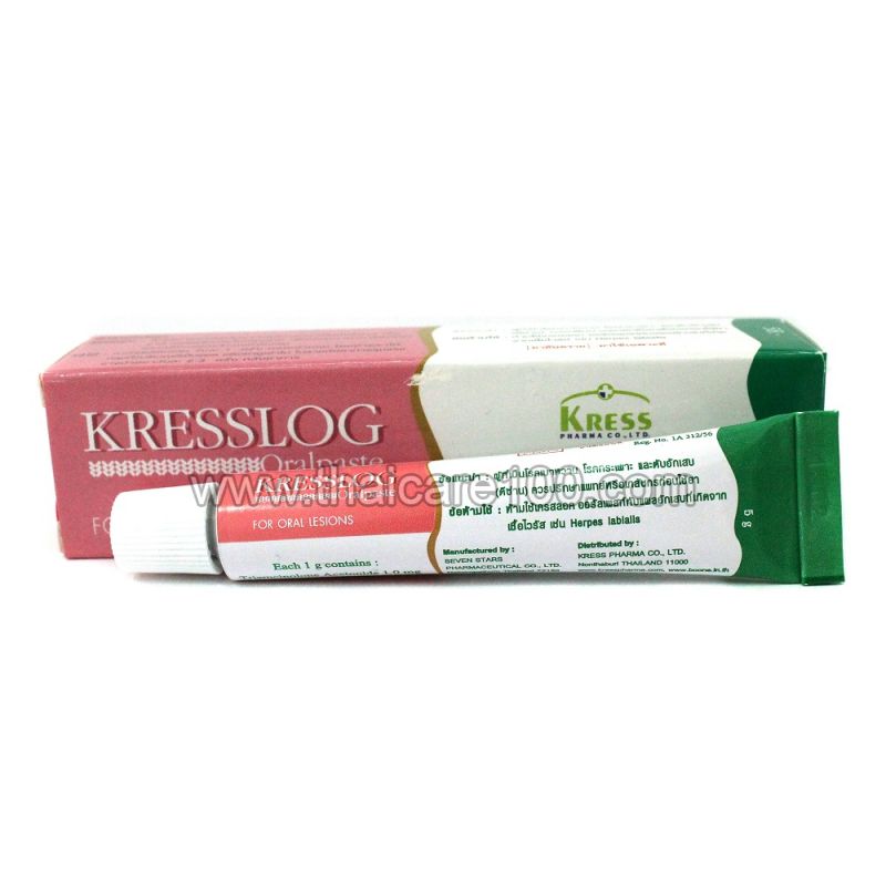 Мазь от болезней рта и десен Kresslog Oralpaste