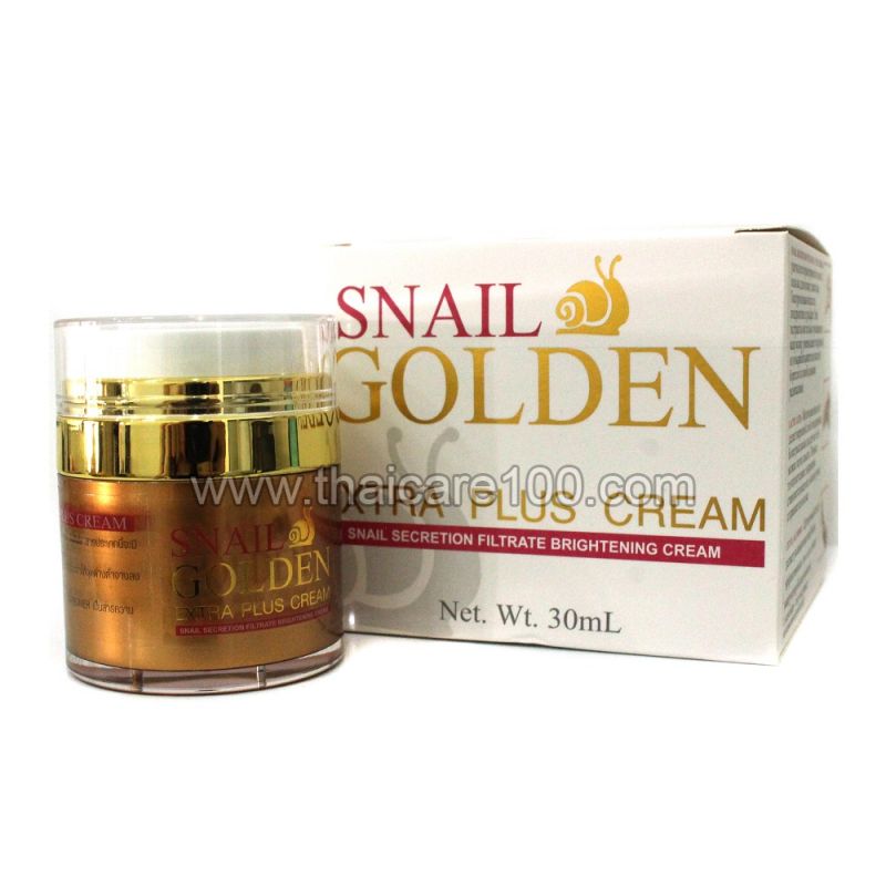 Подтягивающий крем для лица с муцином улитки Snail Golden Extra Plus Cream