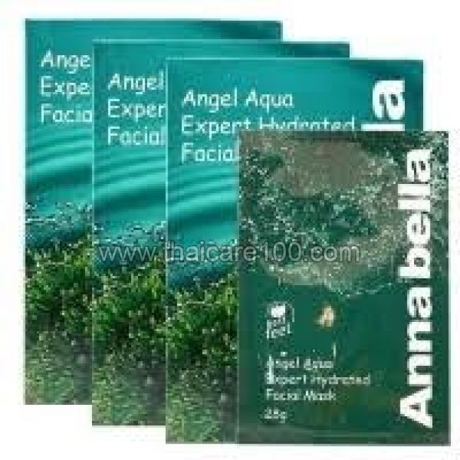 Маска для лица со спирулиной и центеллой Anna bella Angel Aqua