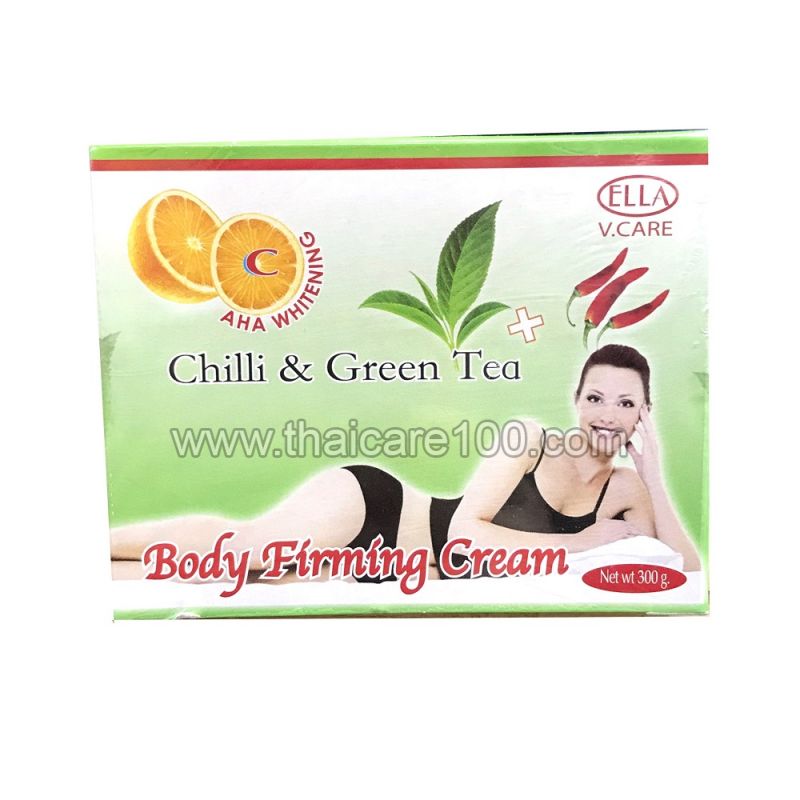 Крем от целлюлита с чили и зеленым чаем ELLA V.Care Body Firming Cream
