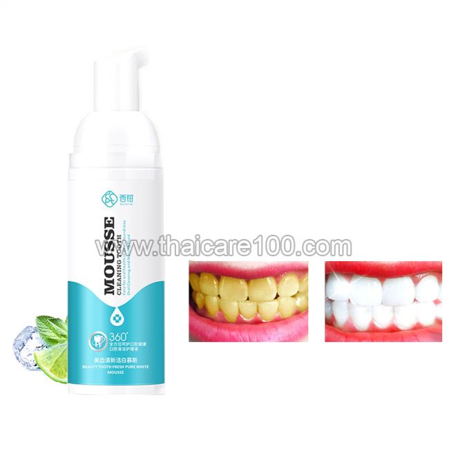 Отбеливающий мусс для зубов Teeth Whitening Mousse Foam