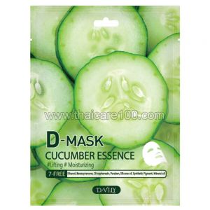Увлажняющая тканевая маска с огурцом Face D-Mask