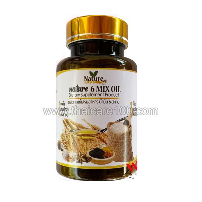 Капсулы комплекс 6 масел Nature 6 Mixoil Capsules