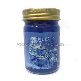 Синий охлаждающий бальзам для массажа Blue Balm