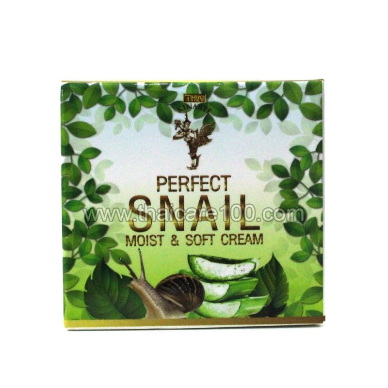 Увлажняющий и смягчающий крем с улиточным муцином Perfect Snail Moist & Soft Cream