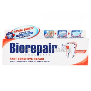 Зубная паста для чувствительных зубов BioRepair Oral Care Fast Sensitive Repair Toothpaste
