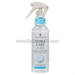 Защитный спрей для ломких волос Schwarzkoft Extra Care Purify & Protect Hair