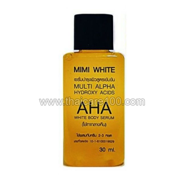 Сыворотка-концентрат для отбеливания кожи AHA Mimi White