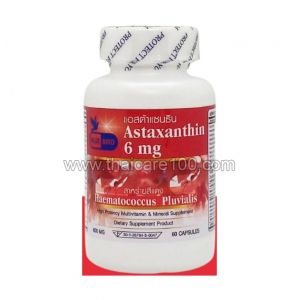 Красные водоросли Астаксантин 6 мг Astaxanthin Bluebird 