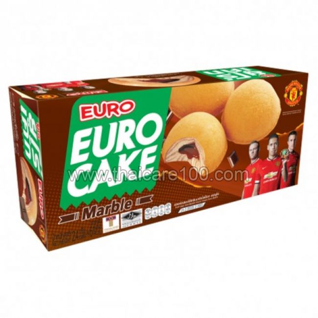 Бисквитные пирожные с шоколадным кремом EURO Brand Puff Choco Cake (6 шт)